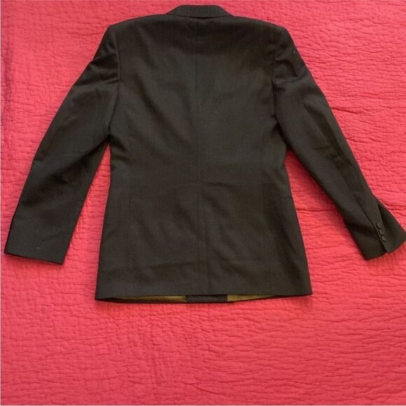 Pierre Cardin Charcoal Double-Breasted Blazer, 38R - Picture 7 of 12